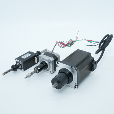 Jkongmotor NEMA 8/11/14/17/23/24/34 T5/T8/T10 Trapezoidal Thread Screw Linear Stepper Motor z ołowiowym skrutem stopniowym