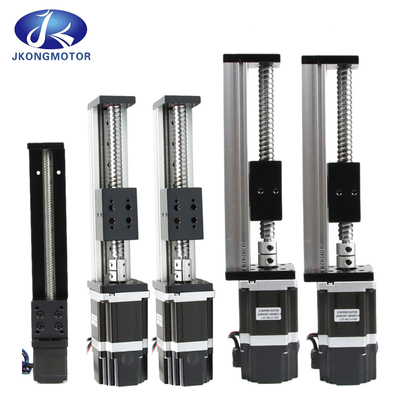 Jkongmotor NEMA 8/11/14/17/23/24/34 T5/T8/T10 Trapezoidal Thread Screw Linear Stepper Motor z ołowiowym skrutem stopniowym
