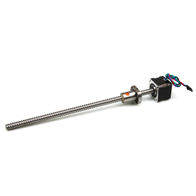 Jkongmotor NEMA 8/11/14/17/23/24/34 T5/T8/T10 Trapezoidal Thread Screw Linear Stepper Motor z ołowiowym skrutem stopniowym