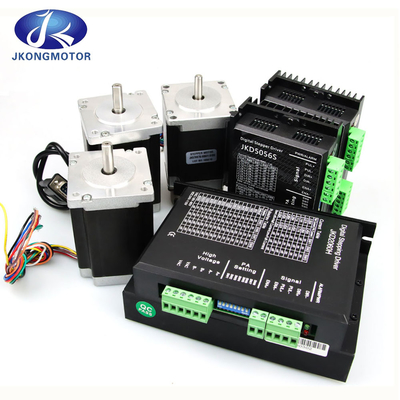 Jkongmotor Nema 11 17 23 24 34 Zestaw hybrydowy z zamkniętą pętlą zintegrowany silnik stopniowy z zamkniętą pętlą z kodem / hamulcem / skrzynią biegów