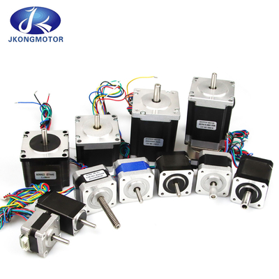 Jkongmotor Nema 11 17 23 24 34 Zestaw hybrydowy z zamkniętą pętlą zintegrowany silnik stopniowy z zamkniętą pętlą z kodem / hamulcem / skrzynią biegów