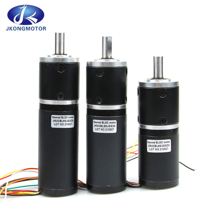 Jkongmotor 3 Faza 50W 100W 200W 300W 400W 12V 24V 36V Dc Motor bez szczotki Brushless Dc Motor Bldc Motor z kodem