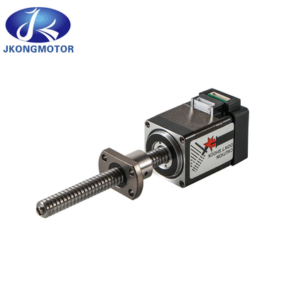 Jkongmotor Liniowy silnik krokowy Nema 11 17 23 34 Liniowy silnik elektryczny z trwałym wałem śruby kulkowej