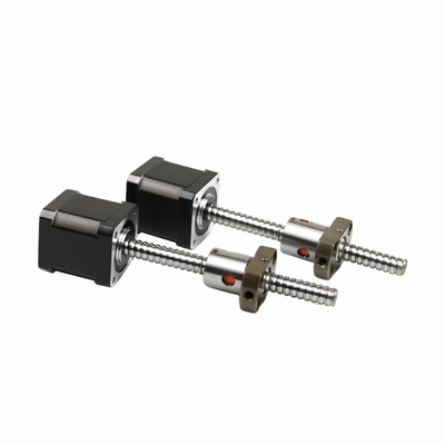 Jkongmotor OEM ODM Dobra cena Nema 8 11 14 16 17 23 24 34 Niewykonane niewykonane Niskiej prędkości elektryczny boczny aktuator liniowy Motor krokany