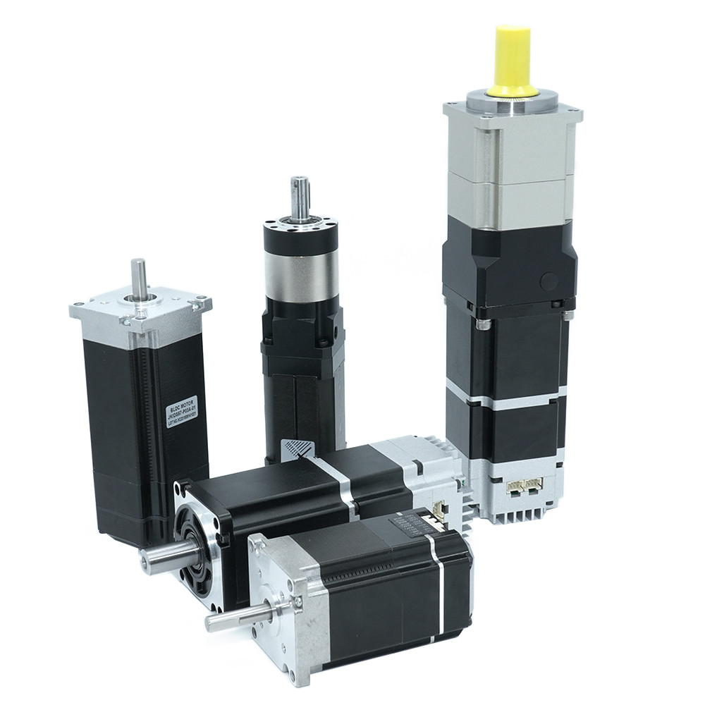 Jkongmotor 0,64N.m 200W RS485 Canopen Ethercat Zintegrowany serwo silnik z kierowcą bez szczotki DC serwo silnik z skrzynką biegów