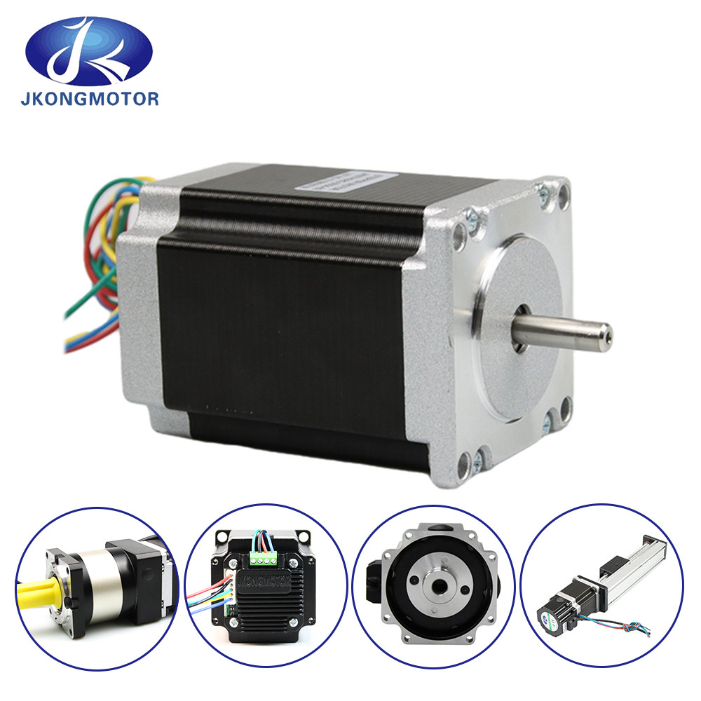 Jkongmotor wysokiego momentu obrotowego NEMA 17/23/34 Typ 86bygh 450A/450b/450c Zamknięty pętlonowy silnik stopniowy do maszyny routerów CNC