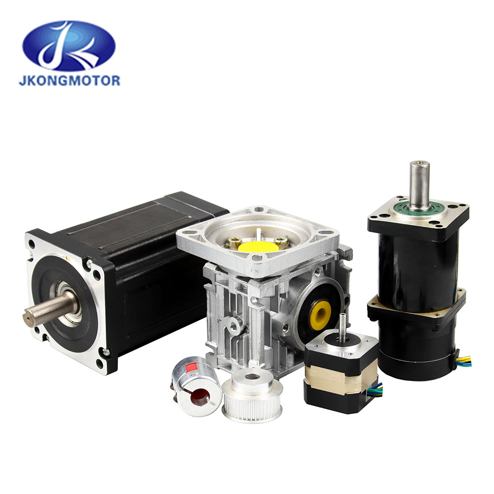 Jkongmotor 3 Faza 50W 100W 200W 300W 400W 12V 24V 36V Dc Motor bez szczotki Brushless Dc Motor Bldc Motor z kodem