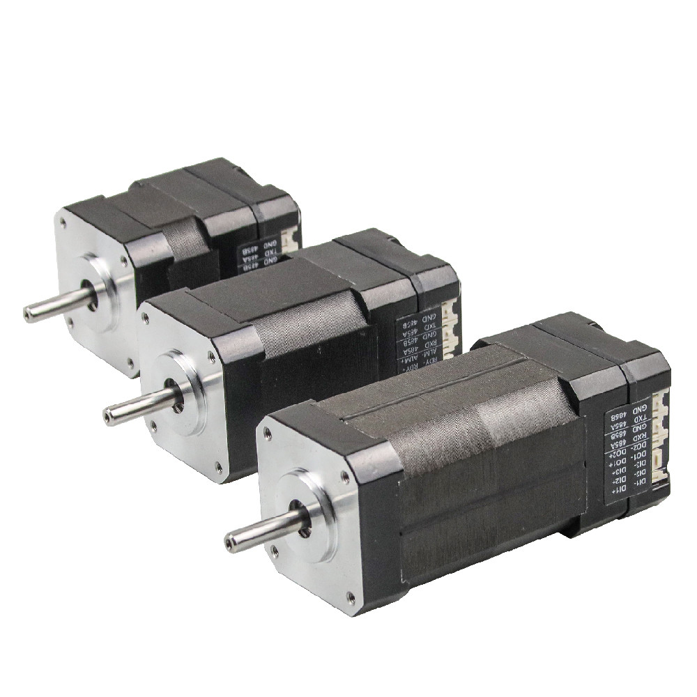 Jkongmotor fabryka 42mm nema17 DC bezszczotkowy silnik 33W 24V zintegrowany sterownik silnika do maszyny AGV