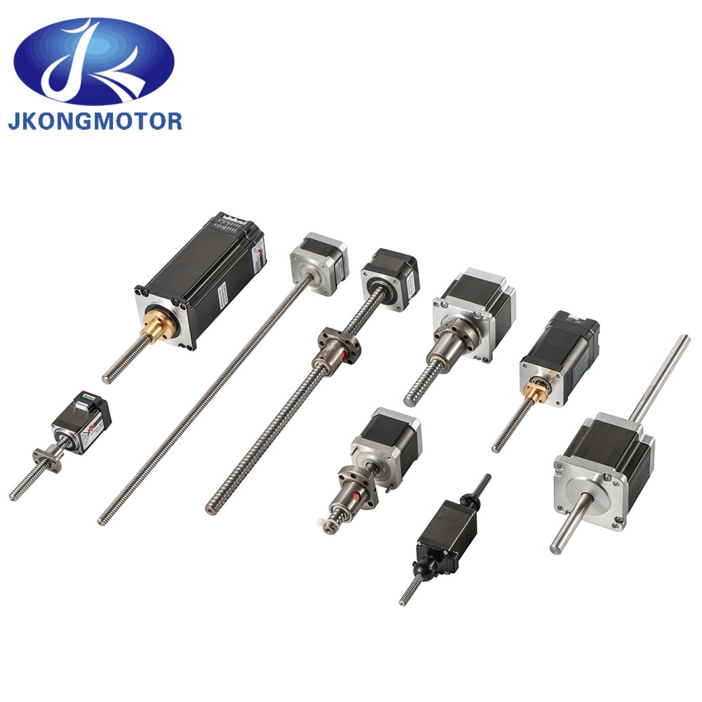 Jkongmotor Chińska Fabryka Nema8 11 14 16 17 23 24 34 Linia Stepper Motor Z Ołów Śruby Do Drukarki 3D Linia Stepper Motor