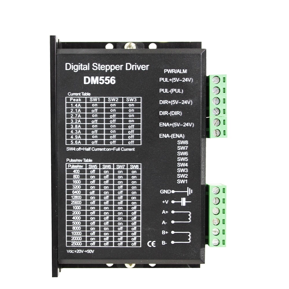 ROHS 50VDC Dm556 Sterownik silnika krokowego do Nema24 Nema23